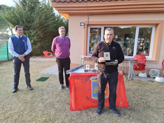 José Antonio González Pertejo inaugura el palmarés del Circuito de Pitch & Putt de CyL 2022