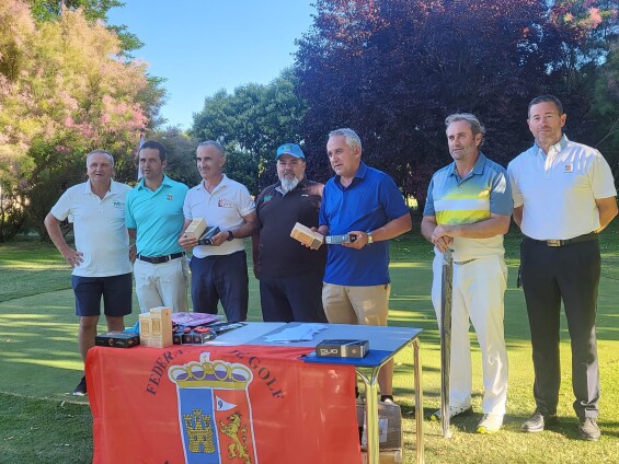 Exhibición de José María Ortiz de Pinedo para ganar la III Prueba del Circuito de Pitch & Putt de CyL