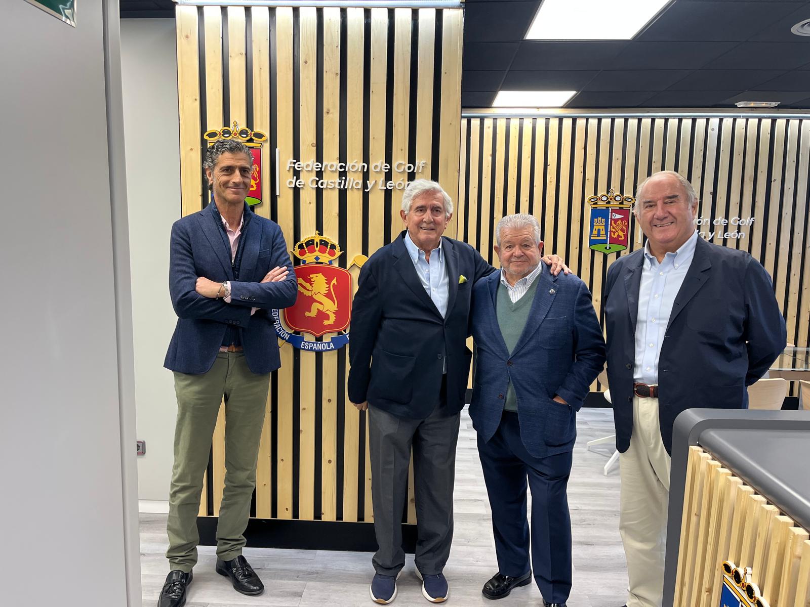 Visita de la RFEG a la Federación CyL 2024