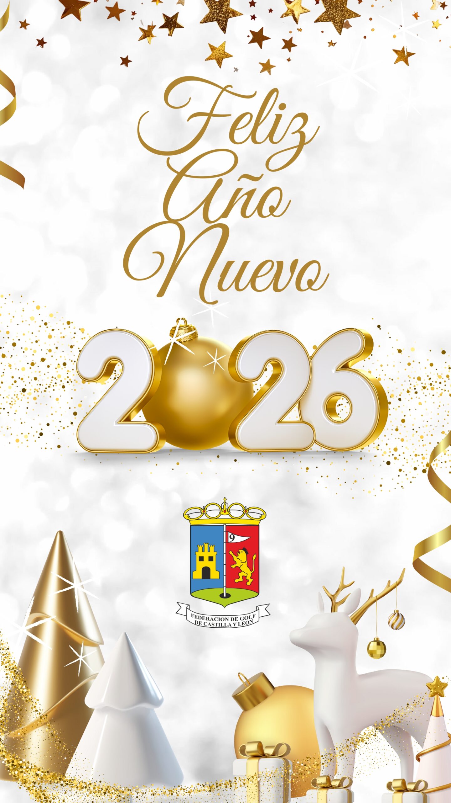 Felices Fiestas y Próspero Año 2026 para todos los Federados y Clubes de Castilla y León