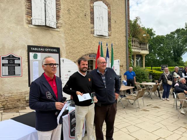 Gran segundo puesto de José María Ortiz de Pinedo en el Open de Francia de Pitch & Putt